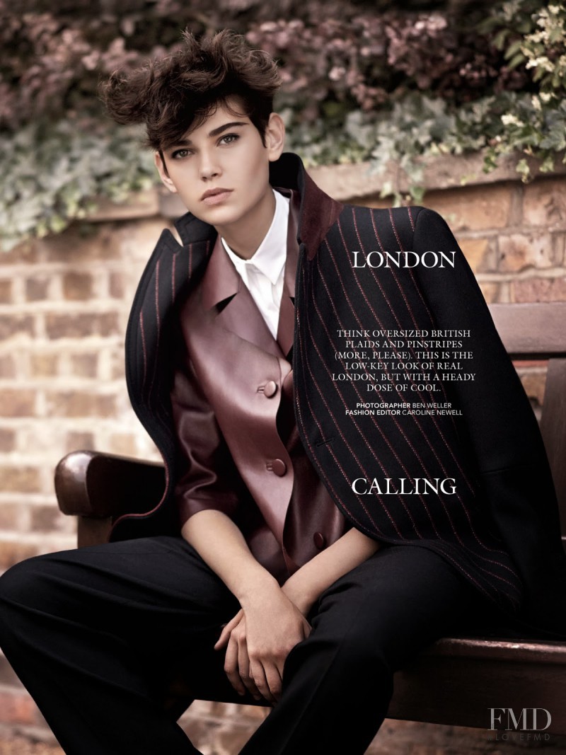 Amra Cerkezovic featured in London Calling, September 2013