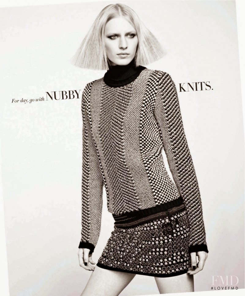 Julia Nobis featured in Skirts Vs Pants, October 2013