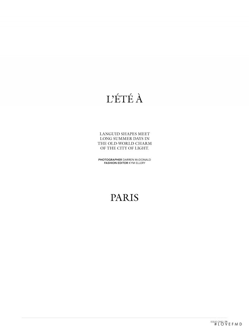 L\'ete A Paris, September 2013