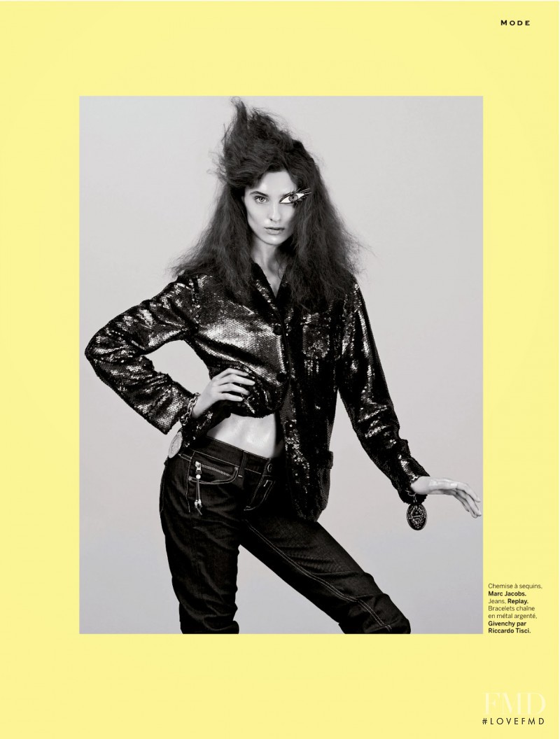 Carolina Thaler featured in Denim Qui C\'est, September 2013