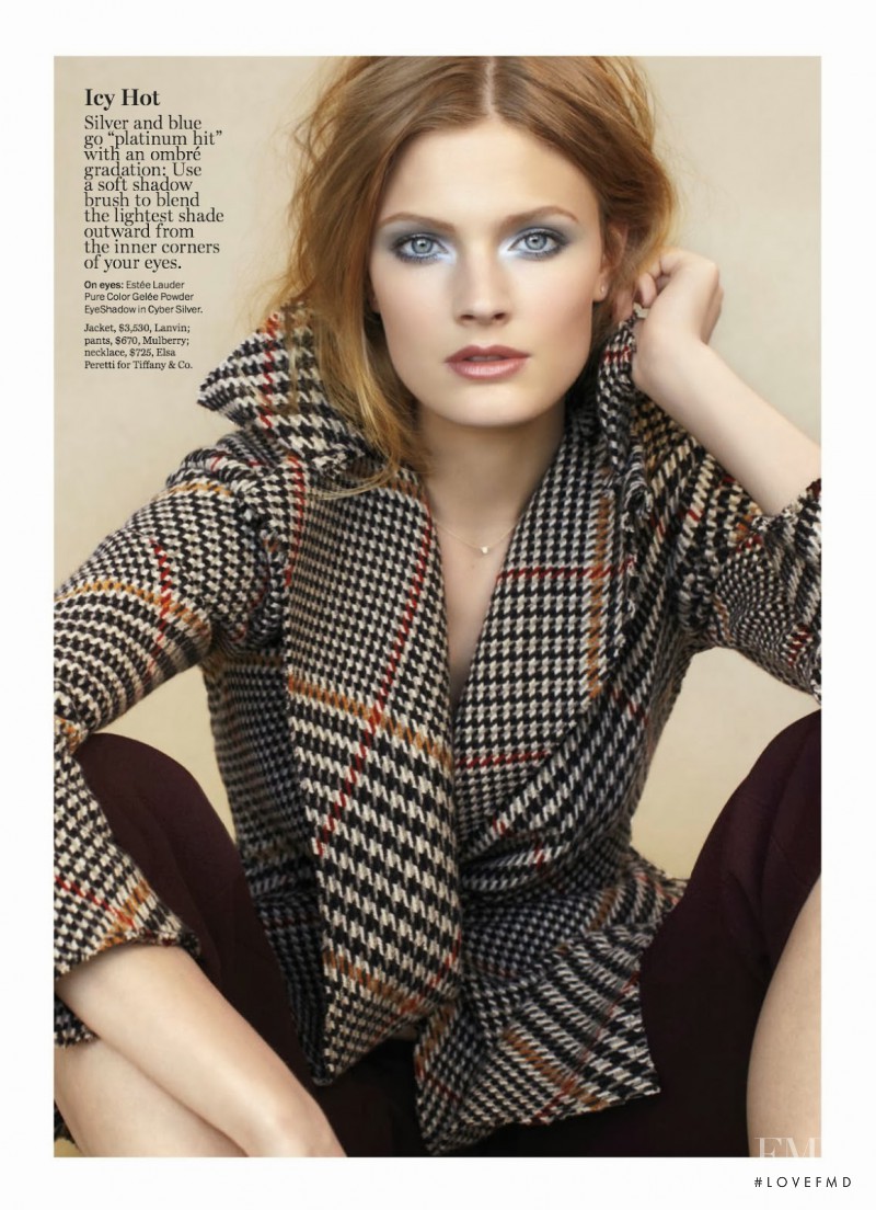 Constance Jablonski featured in Facing The Elements, October 2013