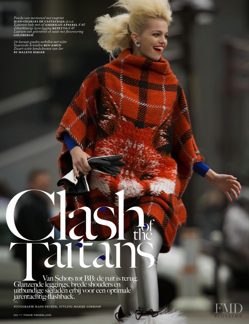 Daphne Groeneveld featured in Clash Of The Tartans, October 2013