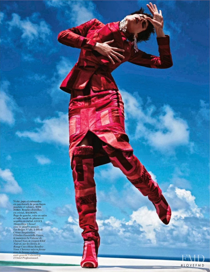 Saskia de Brauw featured in Extreme, October 2013