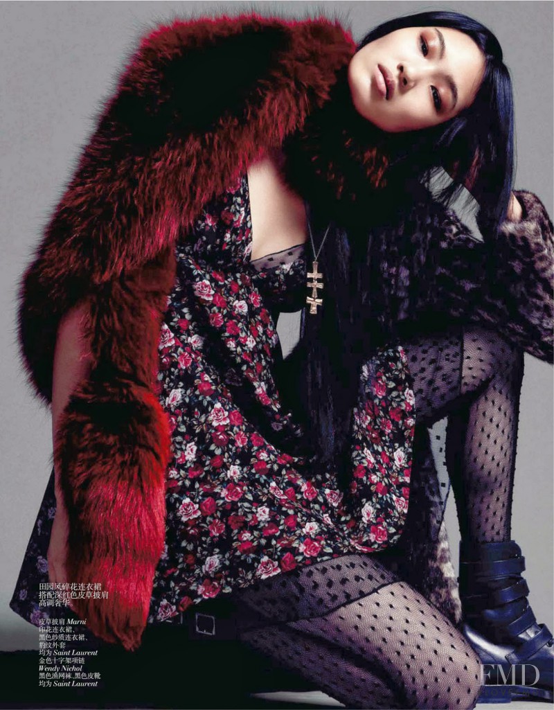 Chiharu Okunugi featured in Rough Elegance, October 2013