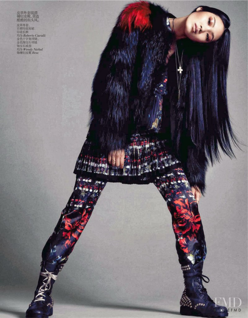 Chiharu Okunugi featured in Rough Elegance, October 2013