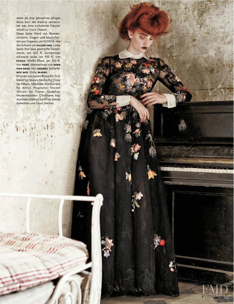 Codie Young featured in Misia, October 2013