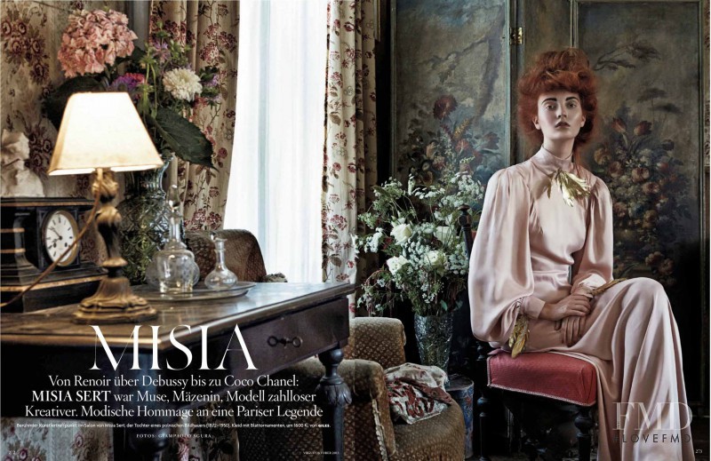 Codie Young featured in Misia, October 2013