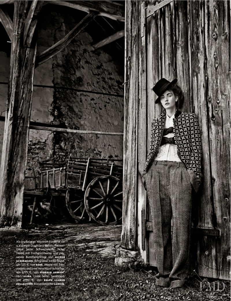 Codie Young featured in Misia, October 2013