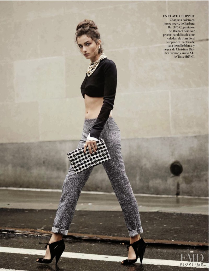 Andreea Diaconu featured in Ladies & Gentlemen, October 2013