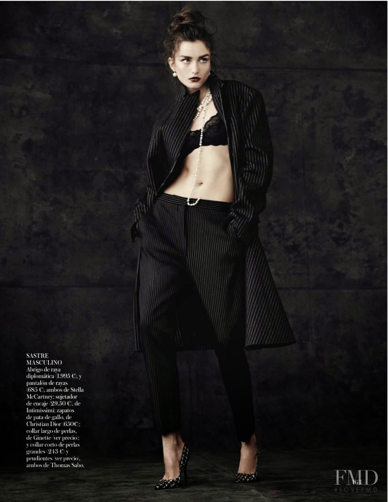 Andreea Diaconu featured in Ladies & Gentlemen, October 2013