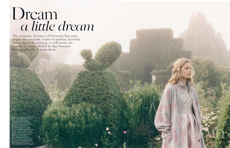 Georgia May Jagger featured in Dream A Little Dream, October 2013