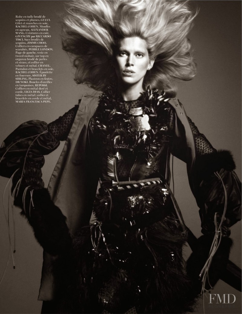 Iselin Steiro featured in Tribal, October 2013