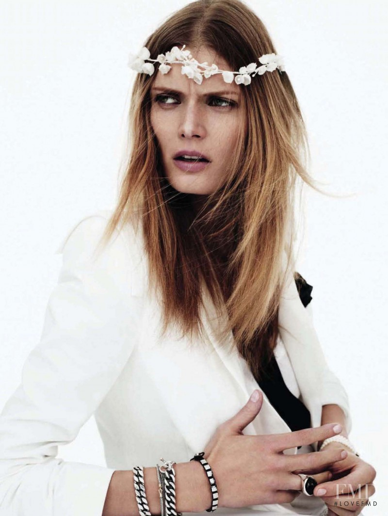 Malgosia Bela featured in Coup d\'éclat, April 2011