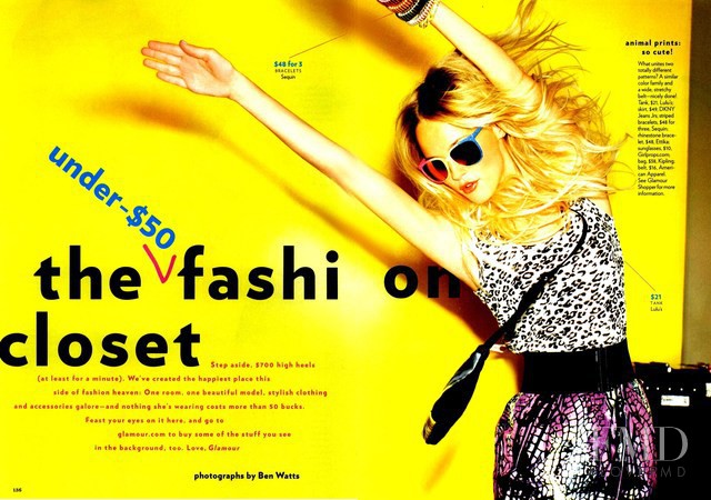 Nina van Bree featured in The Fashion Closet, July 2010