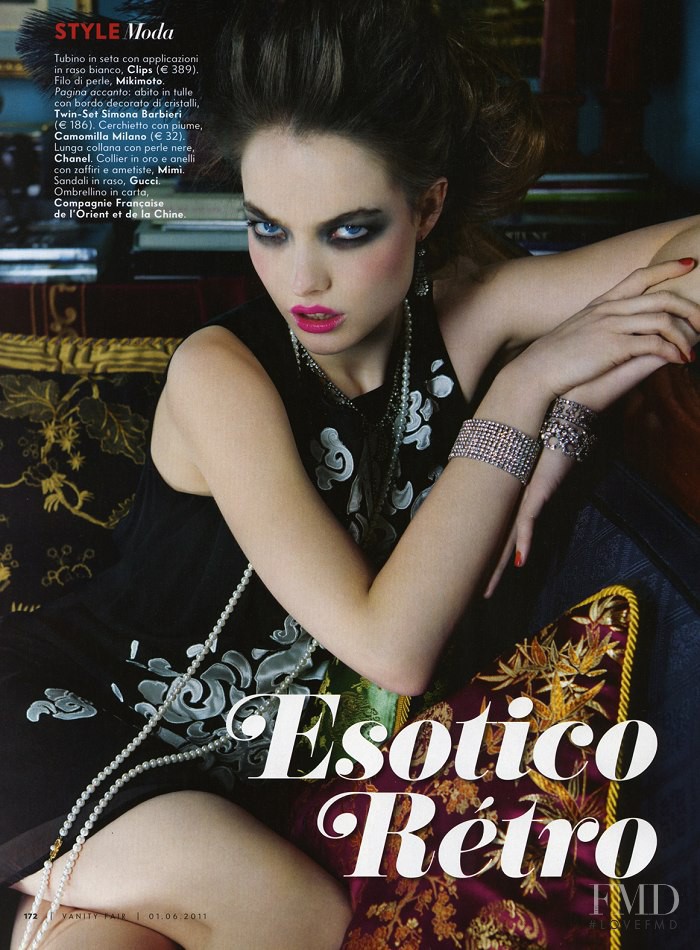 Virginia Slaghekke featured in Esotico Retro, May 2011