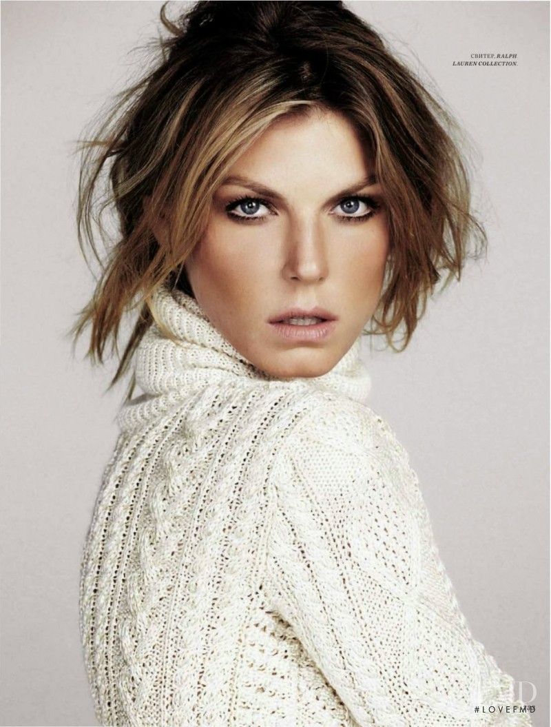 Angela Lindvall featured in World War, October 2013