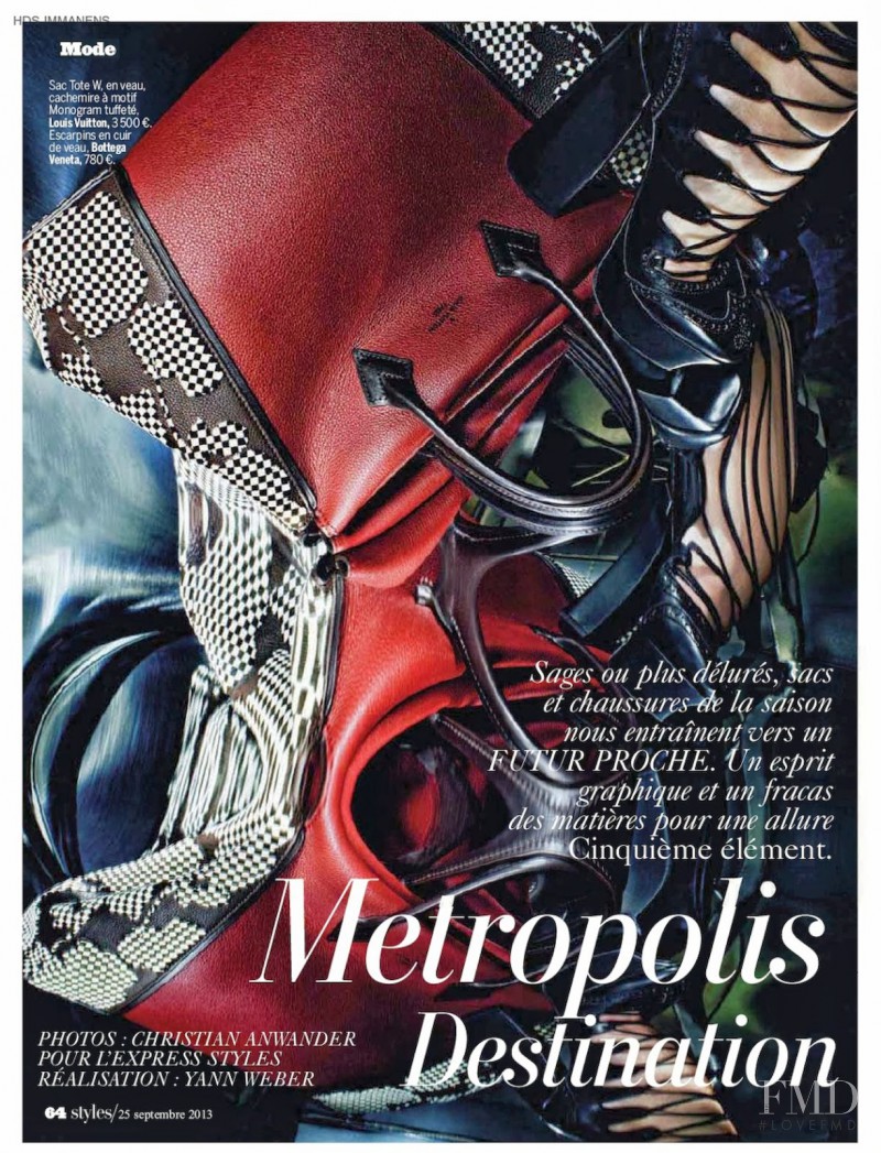 Vika Falileeva featured in Metropolis Destination, September 2013