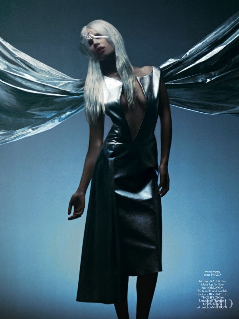 Anna Ewers featured in Doves, September 2013