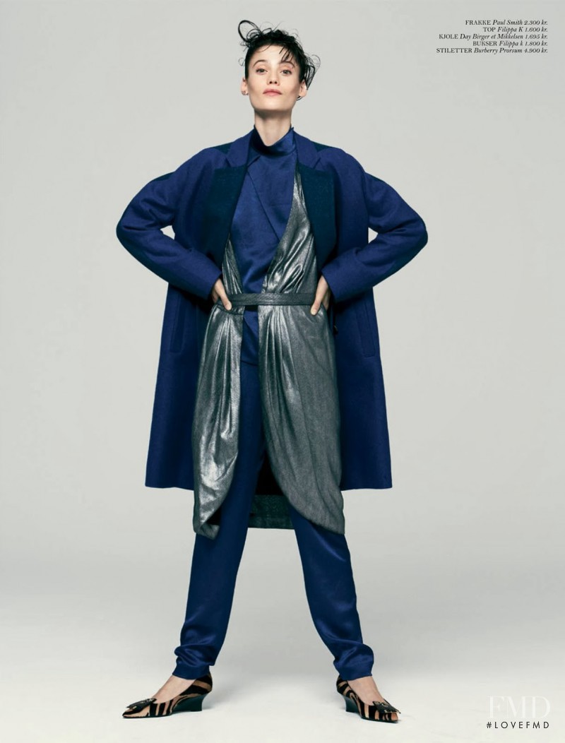 Emily Meuleman featured in The Coat, September 2013