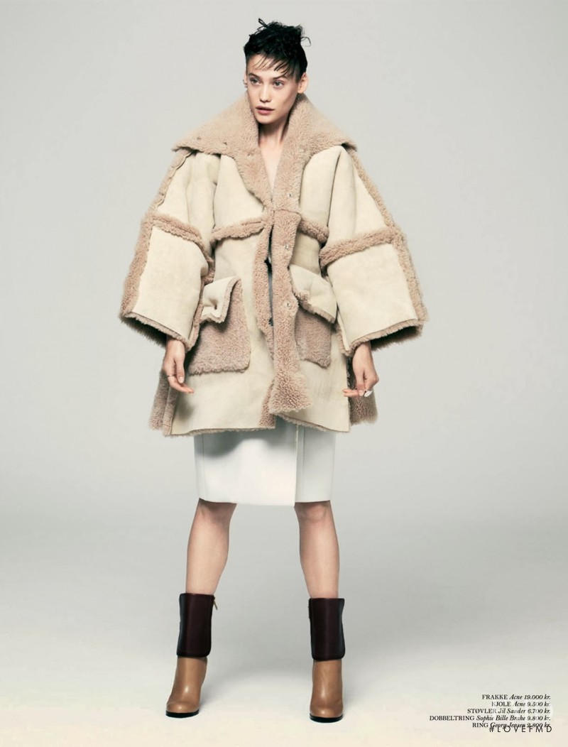 Emily Meuleman featured in The Coat, September 2013