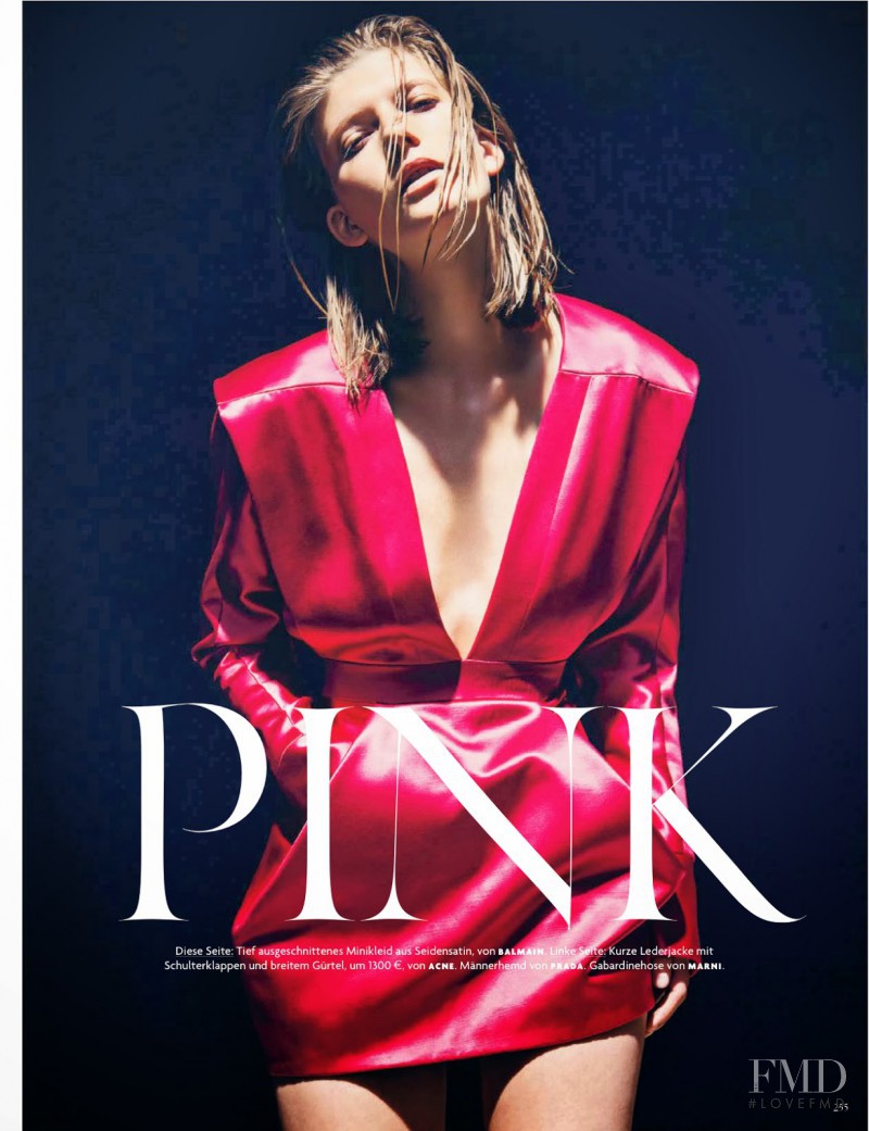 Valerija Kelava featured in Cool Pink, October 2013