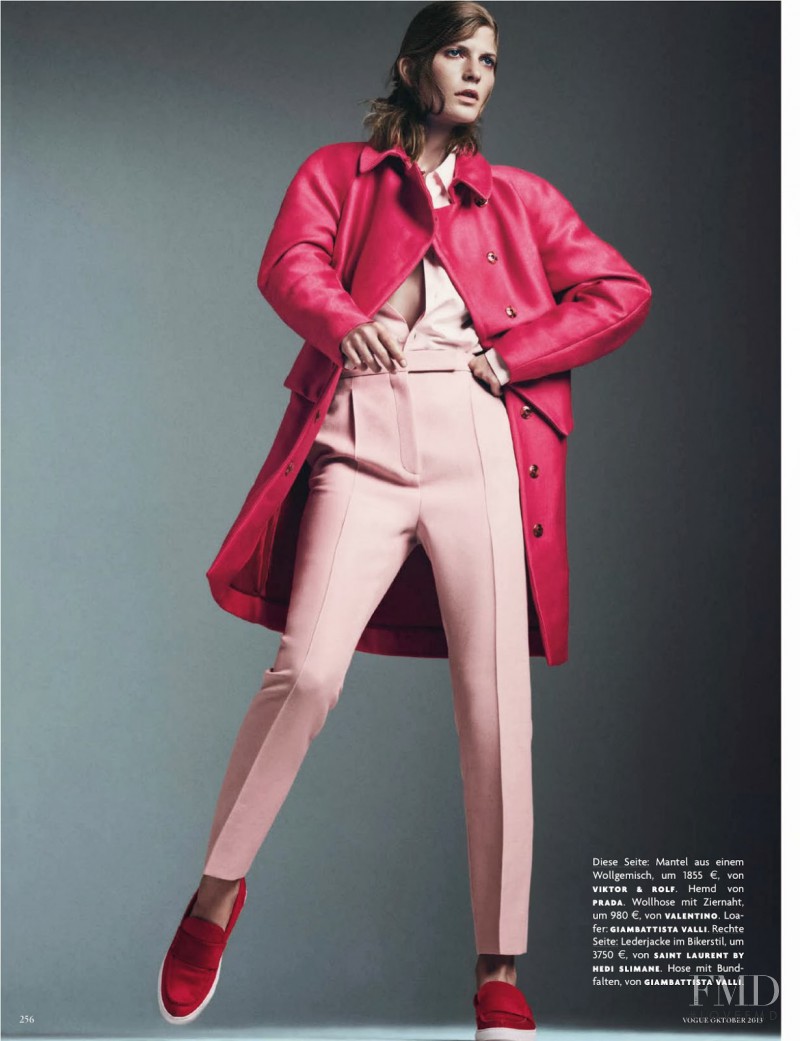 Valerija Kelava featured in Cool Pink, October 2013