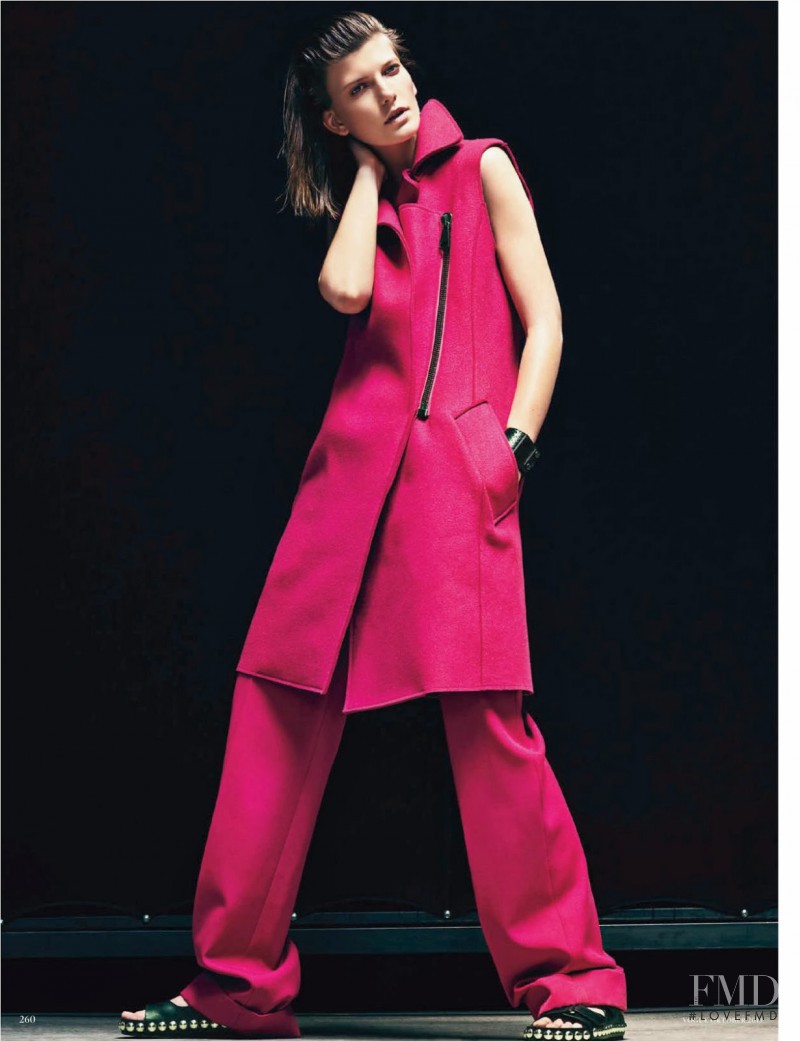 Valerija Kelava featured in Cool Pink, October 2013