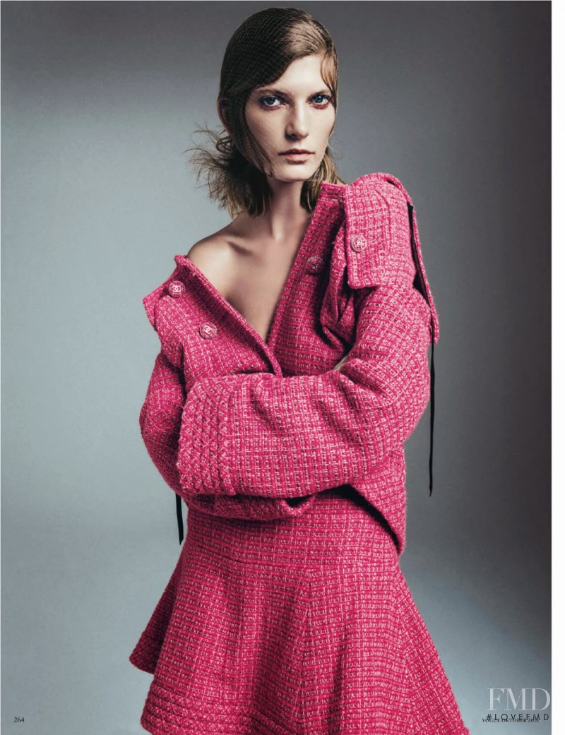 Valerija Kelava featured in Cool Pink, October 2013