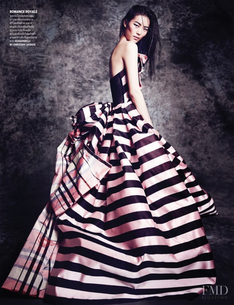 Liu Wen featured in The Empress\' New Clothes, October 2013