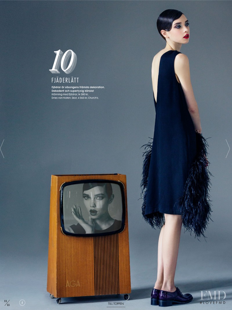 Josefine Svenningsen featured in Säsongens Bästa Looks, October 2013