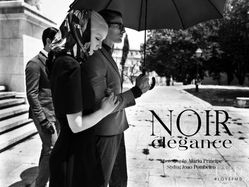 Ann Muursepp featured in Noir Élégance, September 2013