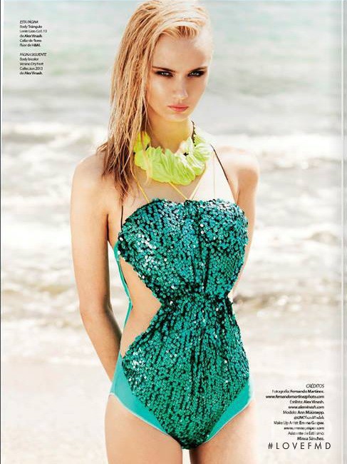 Ann Muursepp featured in Elegance Colors, July 2013