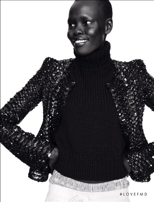 Grace Bol featured in Take It Easy, September 2012