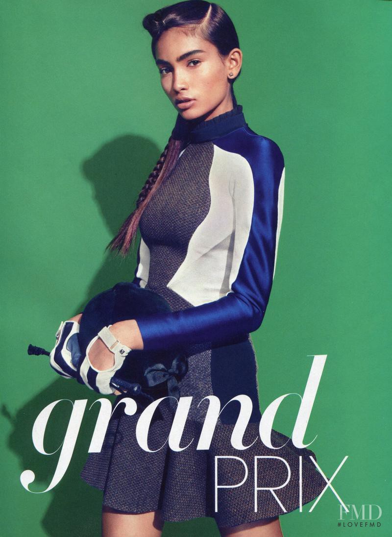 Kelly Gale featured in Grand Prix, September 2012