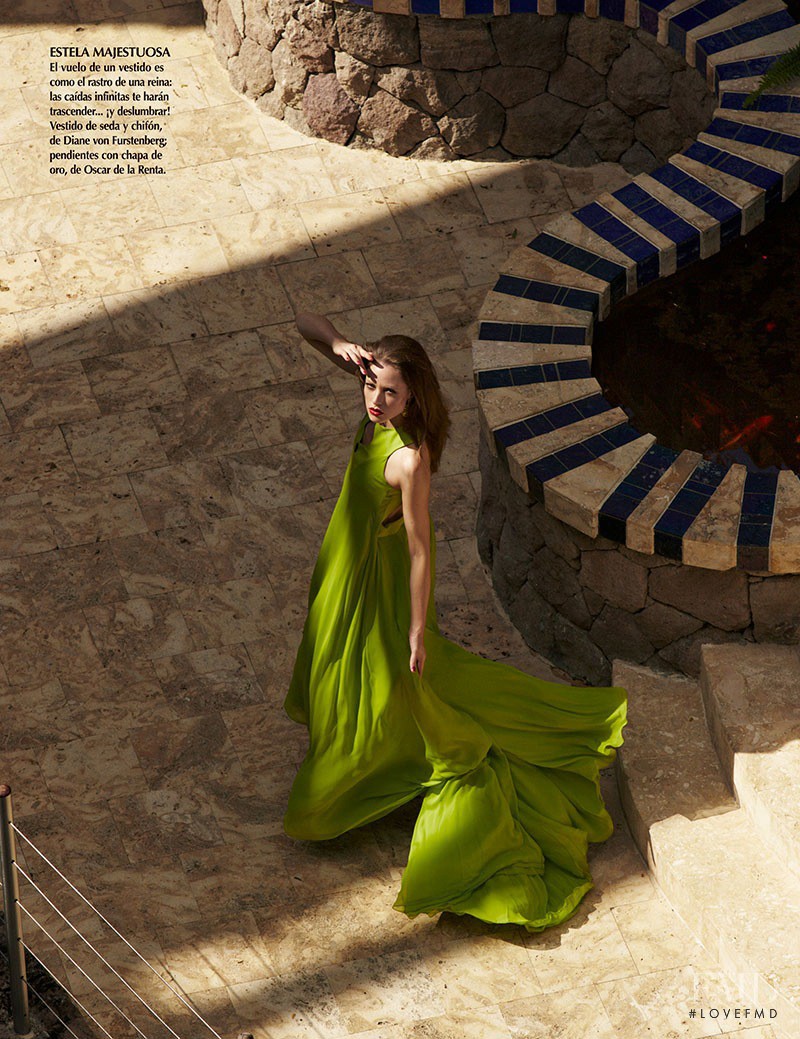 Valeria García featured in Ilimitada, June 2013