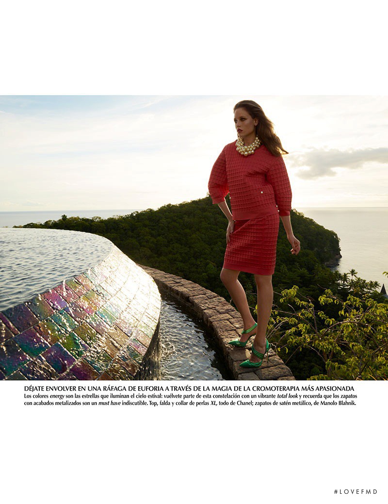 Valeria García featured in Ilimitada, June 2013