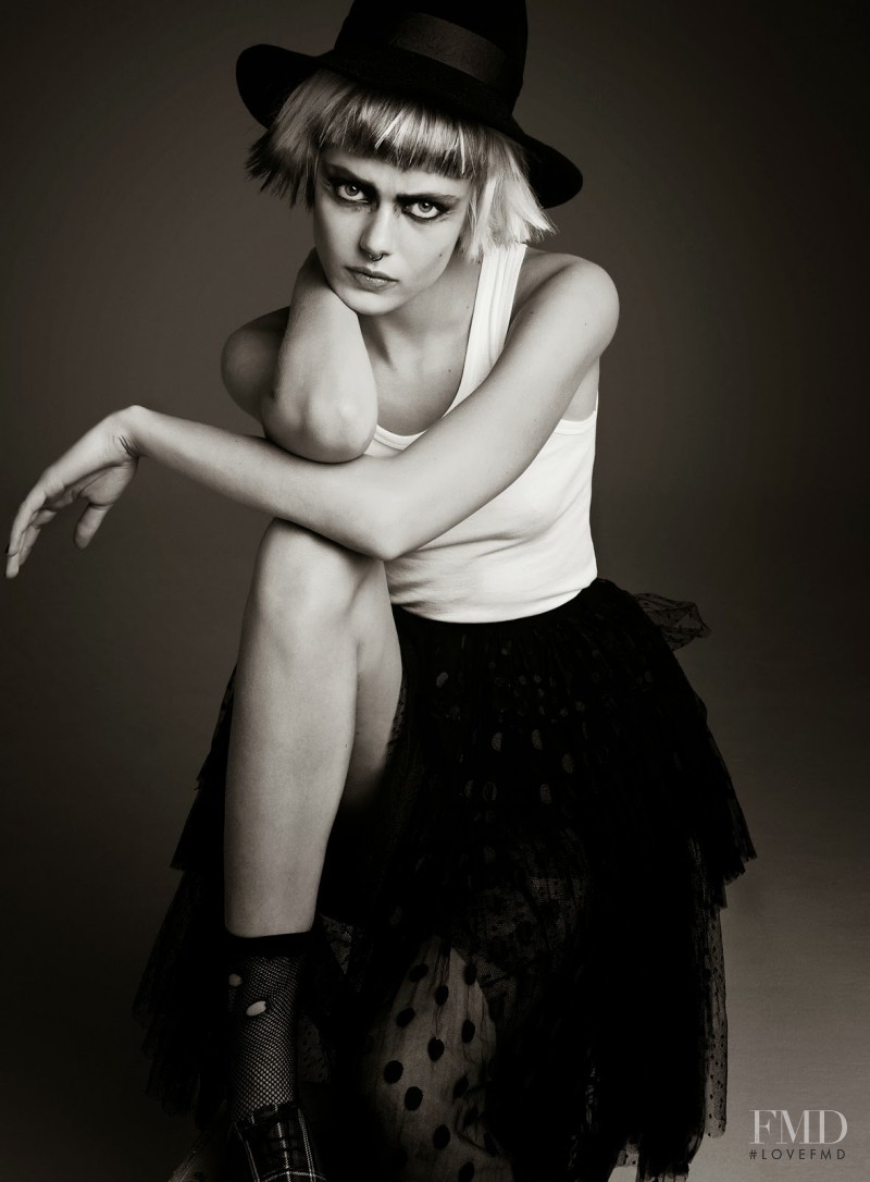Frida Gustavsson featured in Punk Attitude, September 2013