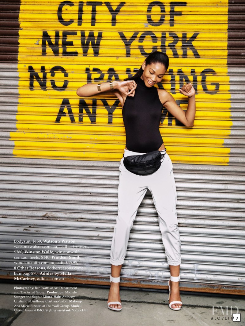 Chanel Iman featured in Urban Renewal, October 2013