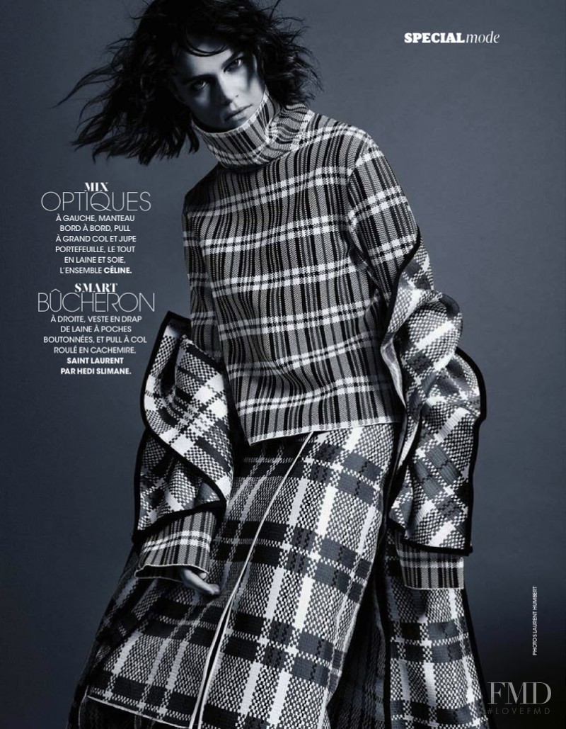 Claire Collins featured in Le Temps Du Tartan, August 2013