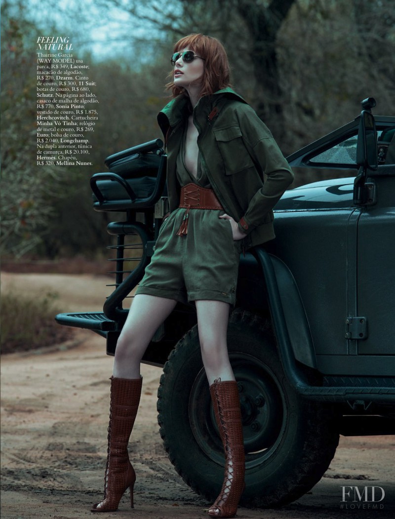 Thairine García featured in Out Of Africa, October 2013