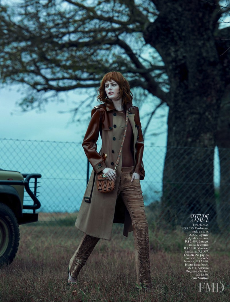 Thairine García featured in Out Of Africa, October 2013