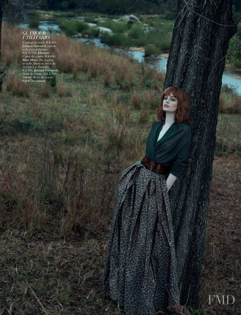 Thairine García featured in Out Of Africa, October 2013