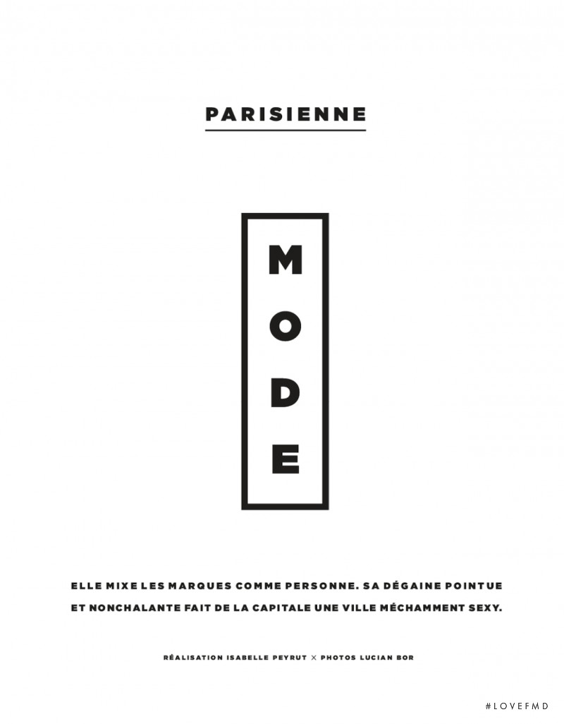 Parisienne Mode, November 2013