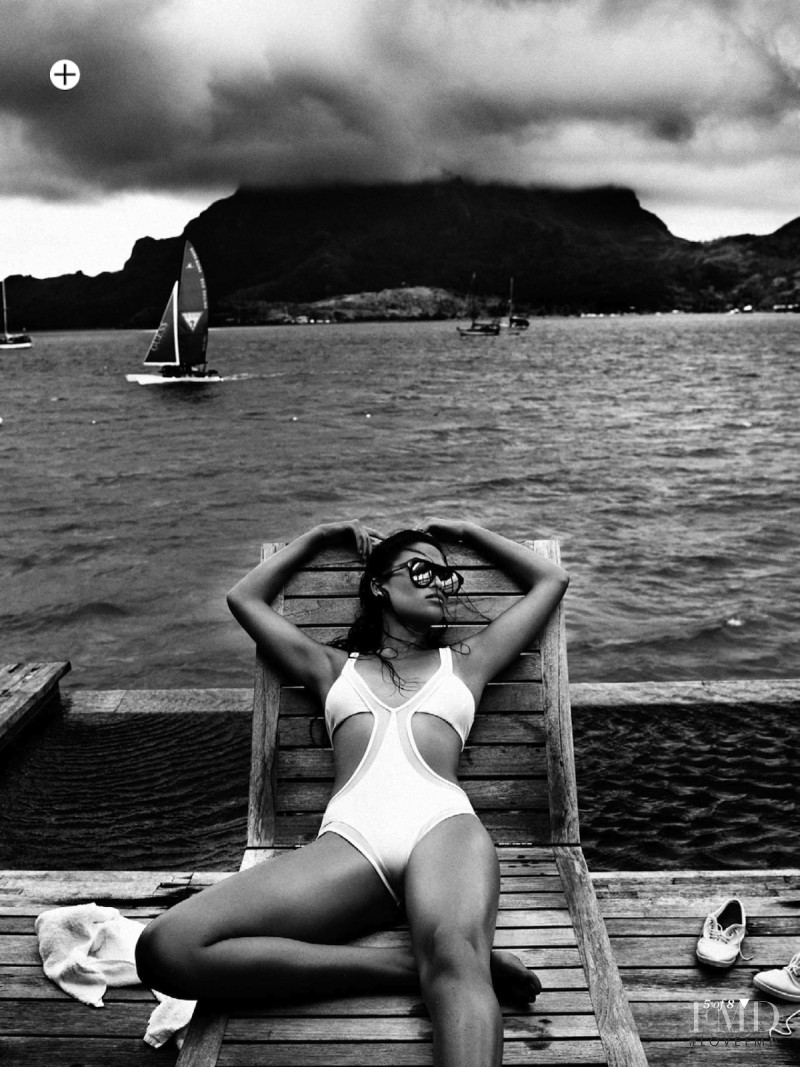 Shanina Shaik featured in Swim Squad, November 2013