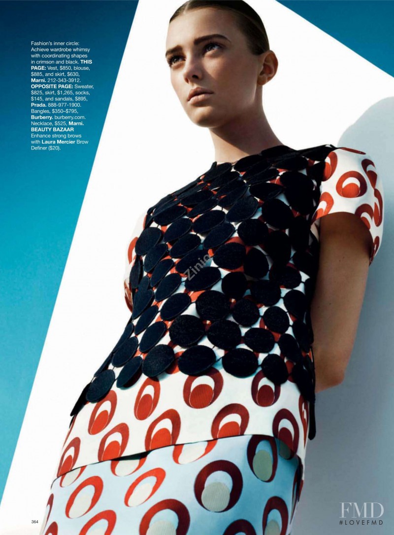 Sigrid Agren featured in Go Graphic, March 2009