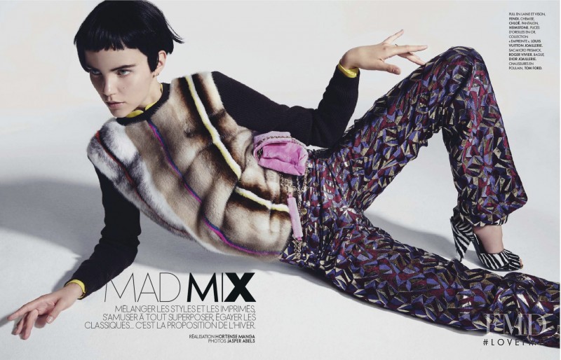 Agnes Nabuurs featured in Mad Mix, October 2013