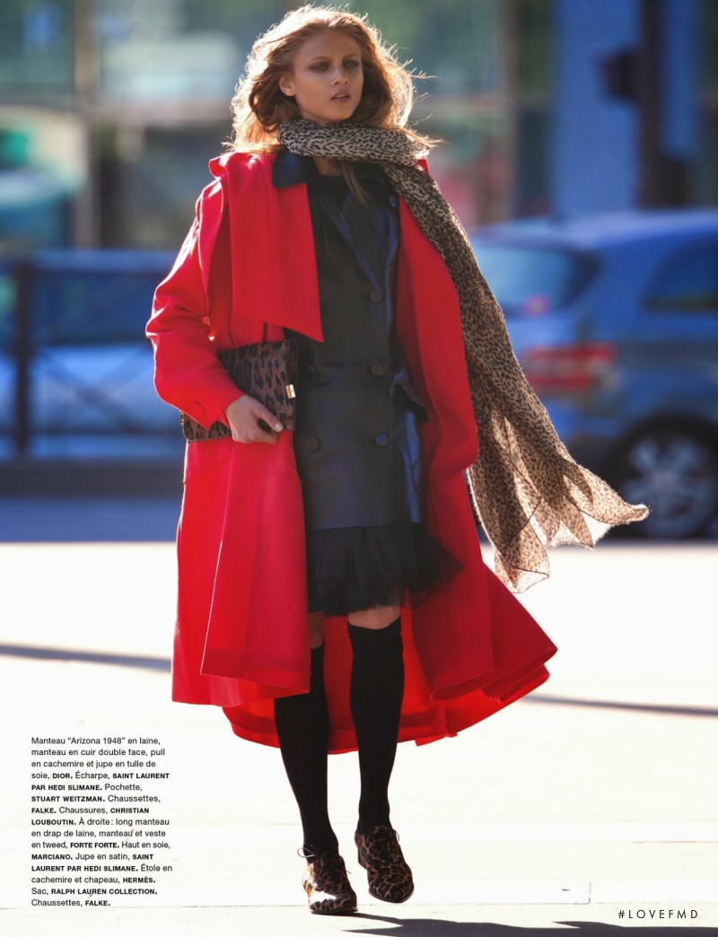 Anna Selezneva featured in Uptown, October 2013