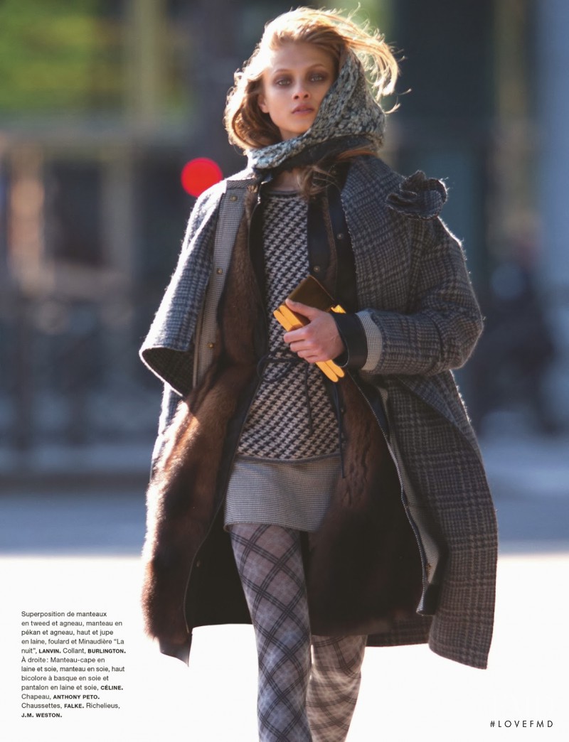 Anna Selezneva featured in Uptown, October 2013