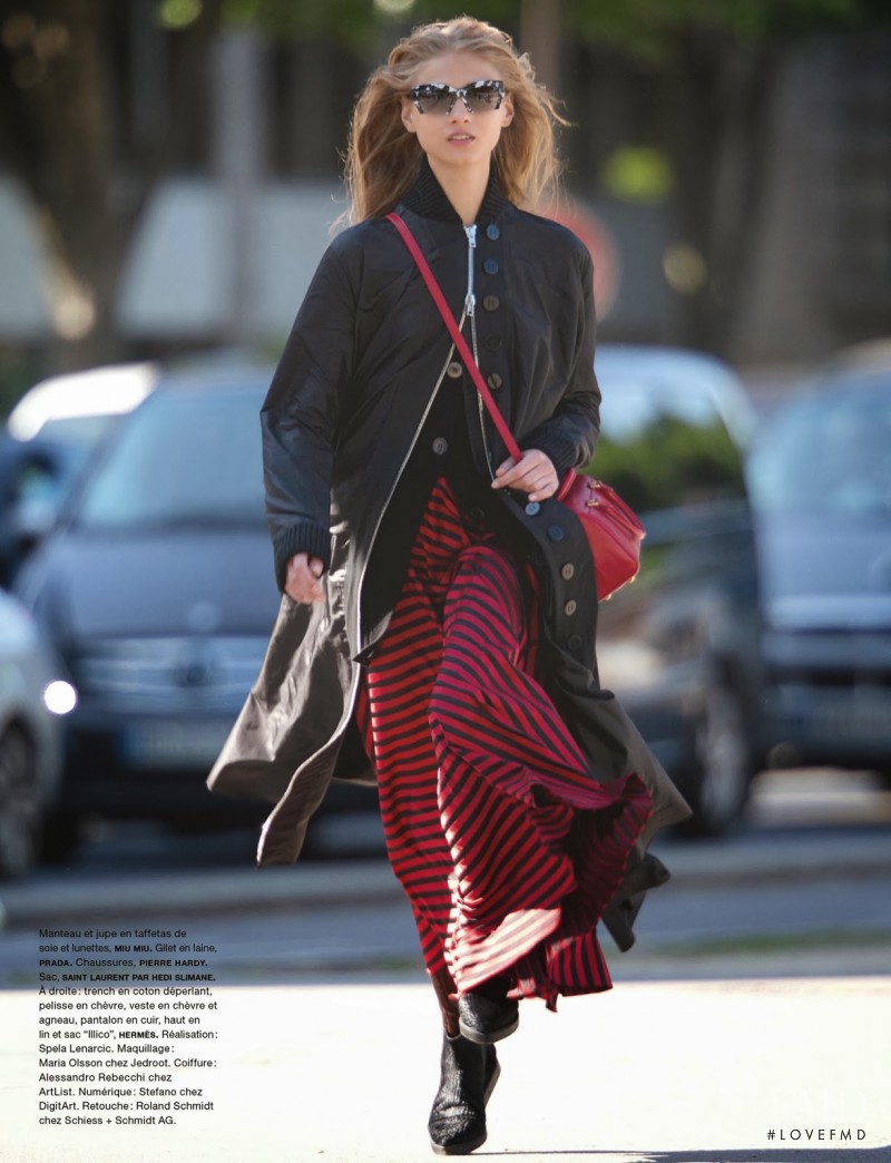 Anna Selezneva featured in Uptown, October 2013