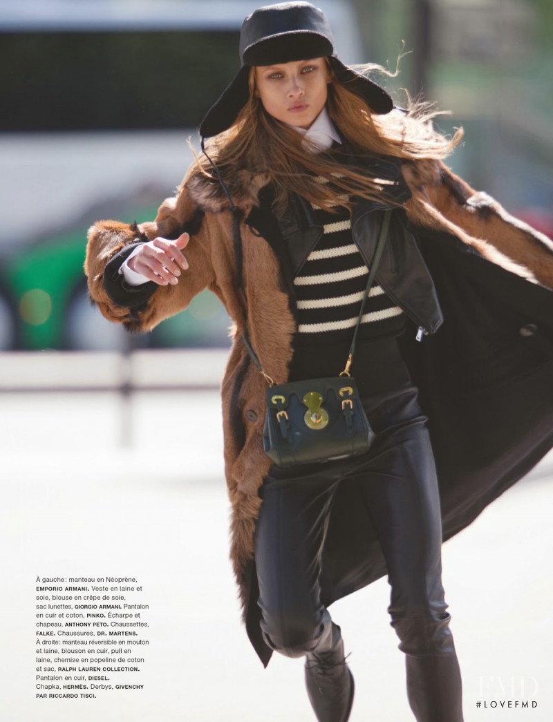 Anna Selezneva featured in Uptown, October 2013